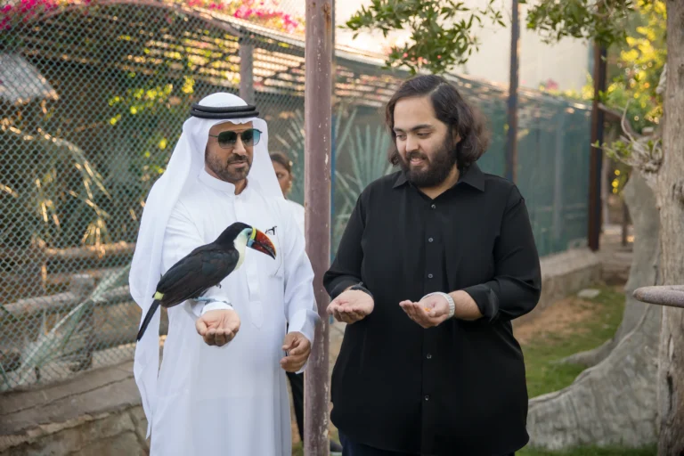 Dr. Saif Ahmad Belhasa Welcomes Anant Ambani to Fame Park