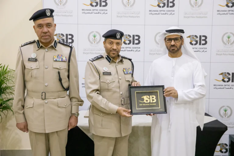 Dr. Saif Ahmad Belhasa Visitng Belhasa Driving Center Sharjah
