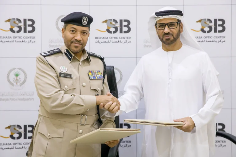 Dr. Saif Ahmad Belhasa Visitng Belhasa Driving Center Sharjah