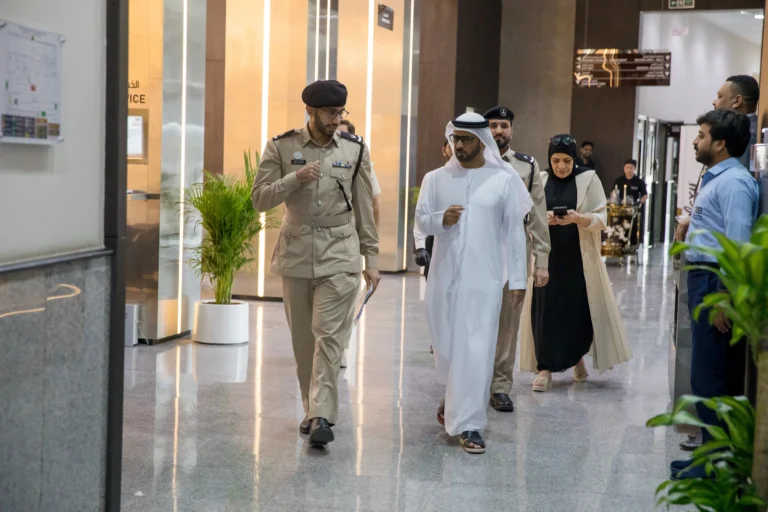 Dr. Saif Ahmad Belhasa Visitng Belhasa Driving Center Sharjah