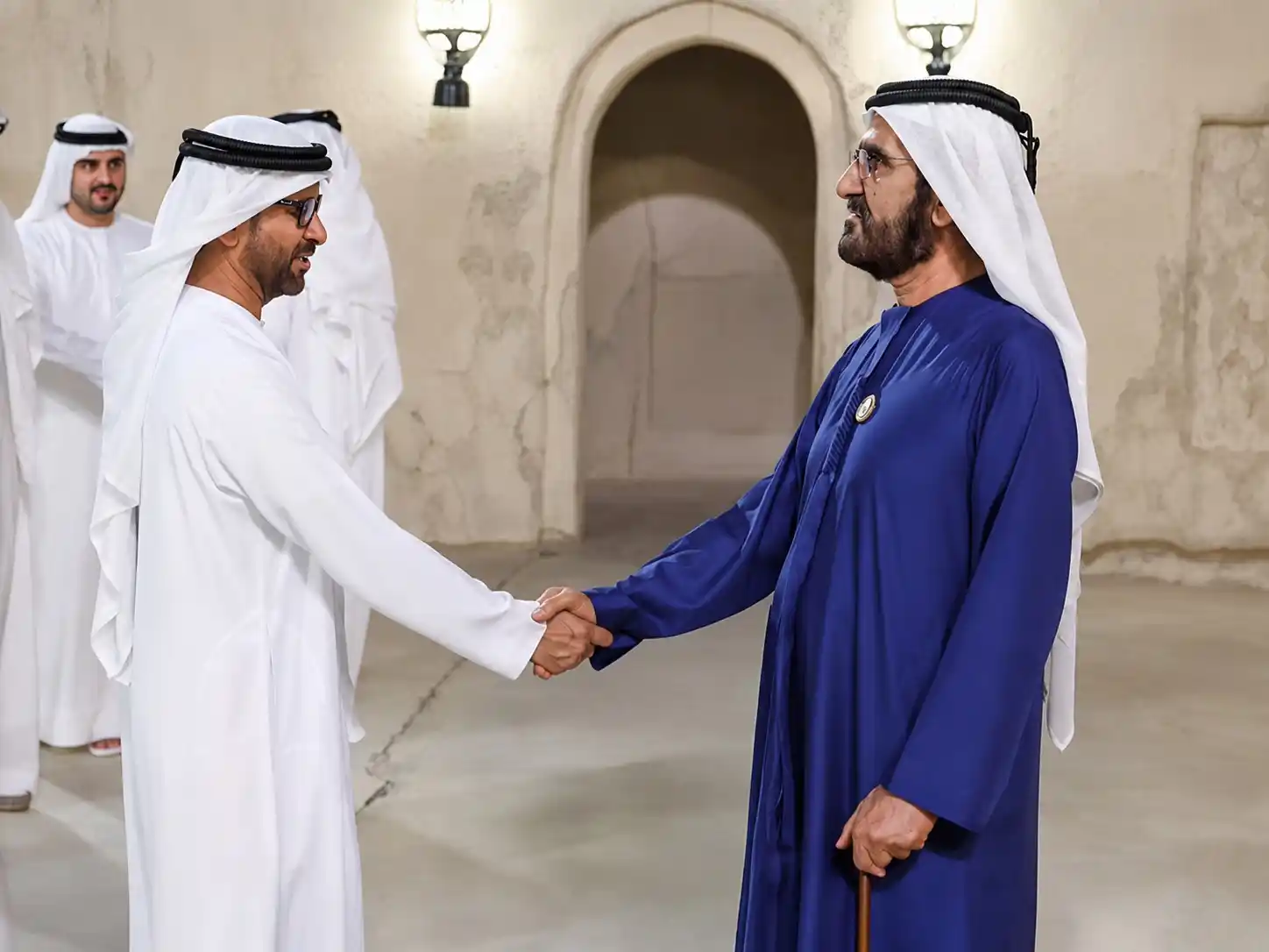 Dr. Saif Ahmed Belhasa Pays a Courtesy Visit to His Highness Sheikh Mohammed bin Rashid Al Maktoum