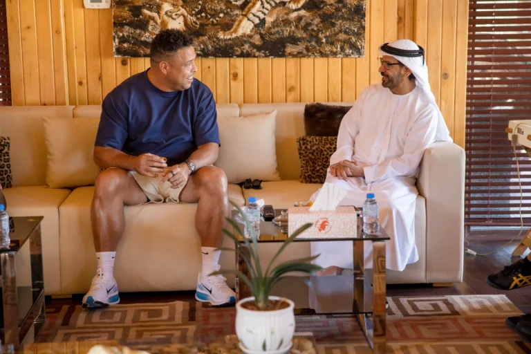 Football Legend Ronaldo Nazário Visits Fame Park