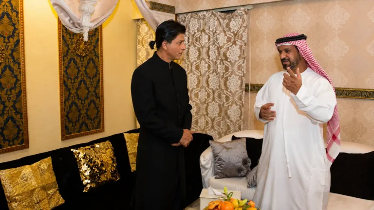 Shah Rukh Khan (Actor) visiting Saif Belhasa Holding
