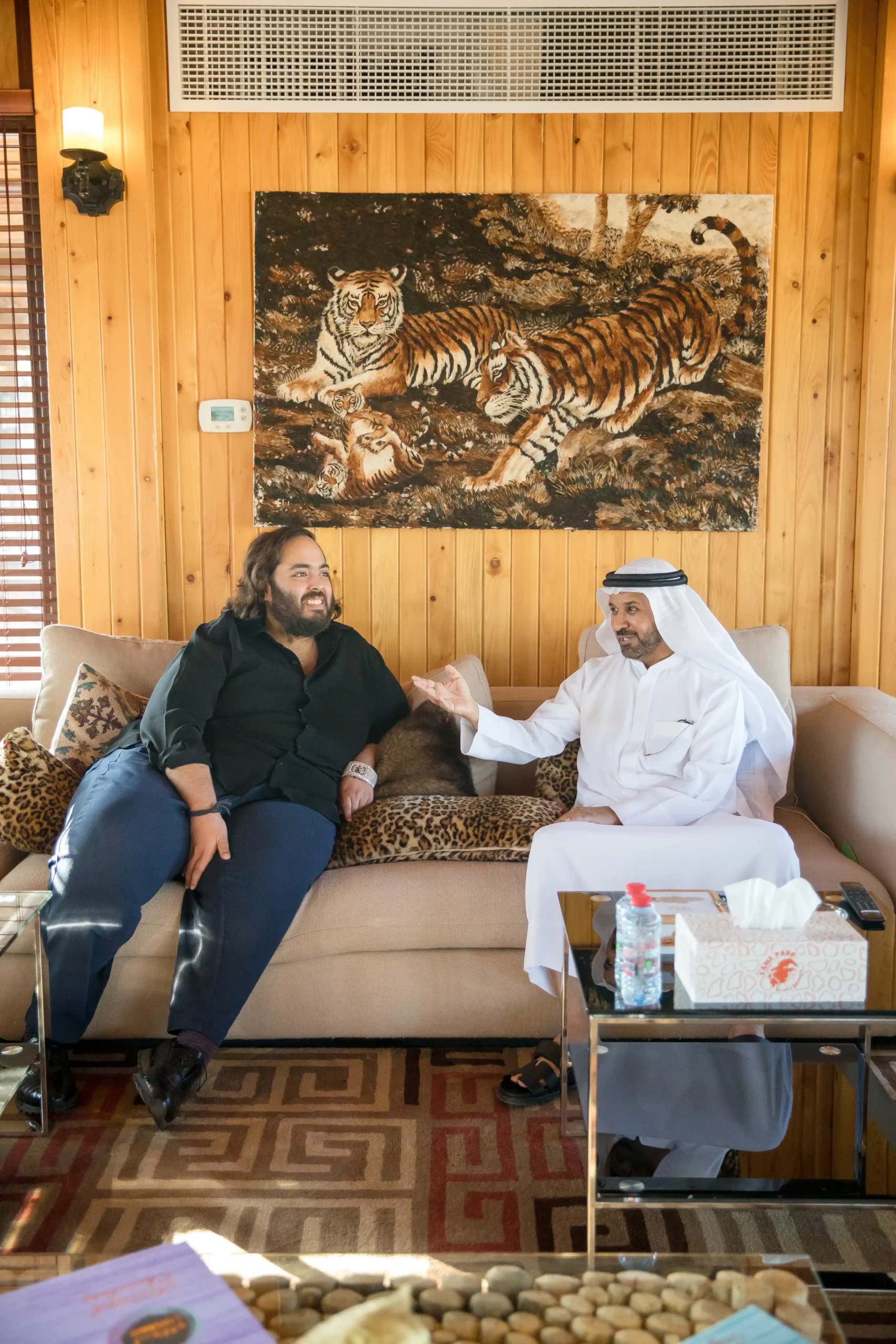 Dr. Saif Ahmad Belhasa Welcomes Anant Ambani to Fame Park
