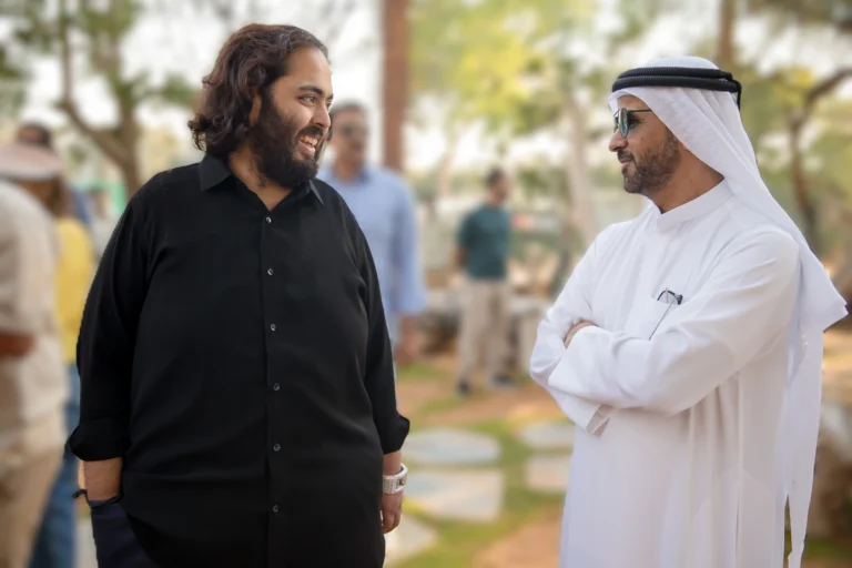Dr. Saif Ahmad Belhasa Welcomes Anant Ambani to Fame Park