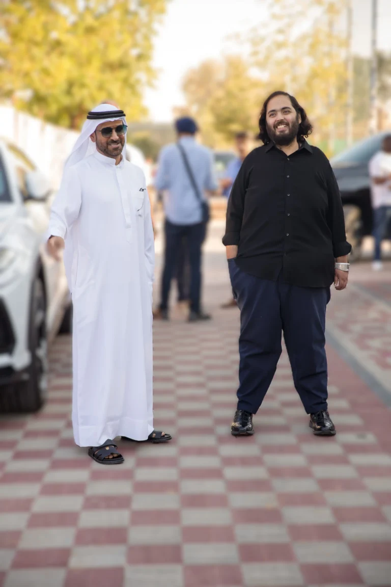 Dr. Saif Ahmad Belhasa Welcomes Anant Ambani to Fame Park